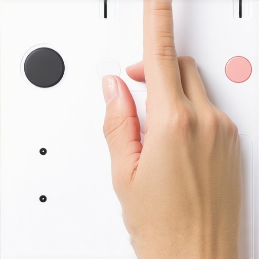 Haptic Feedback Device in Professional Editing Setup A high-precision haptic controller used for detailed color grading in a modern editing workstation