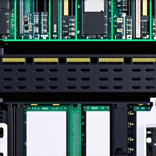 Next-Gen Storage Hardware Multiple NVMe SSD drives connected inside a professional editing setup.