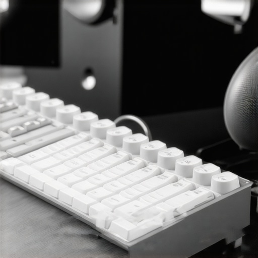 Pro editing workstation displaying custom keyboard shortcuts and control surface for efficient workflow.
