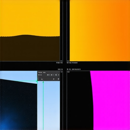 Spectral Analysis in Video Editing Spectral sensors analyzing sky footage to improve color correction accuracy.