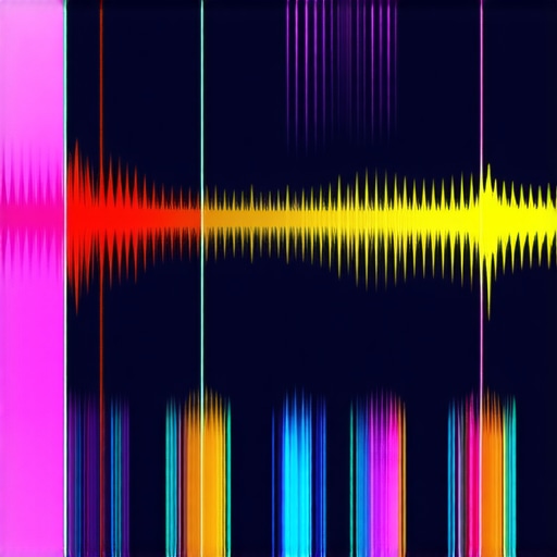 Spectral Analysis of Compressor Settings Technical illustration of audio compressor parameters and spectral analysis visualization