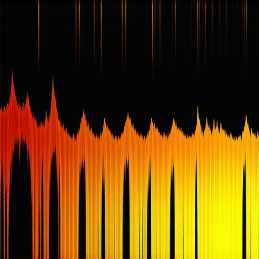 Spectral Analysis of High Frequencies Spectral analysis graph highlighting high-frequency audio content
