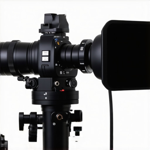 Spectral Calibration in Film Production Spectral measurement device assessing camera sensor spectral sensitivities.