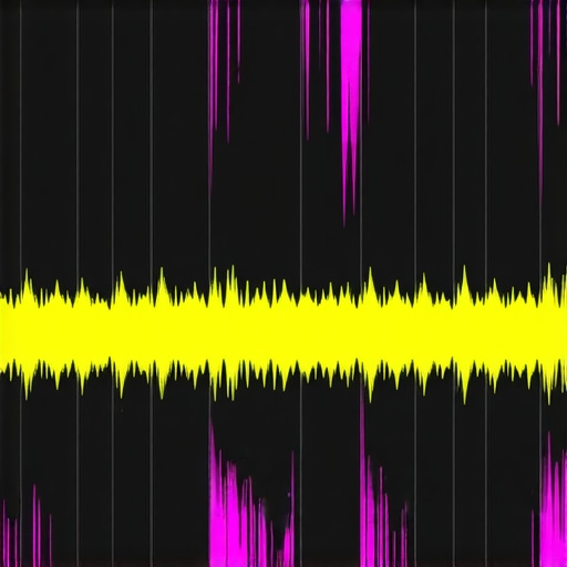 Spectral Editing Visualization Sound engineer analyzing a frequency spectrum with spectral correction tools