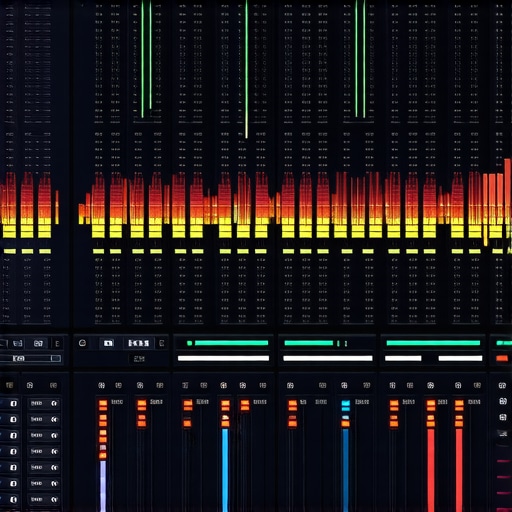 Visual representation of a mid-side equalization interface used for advanced audio processing.