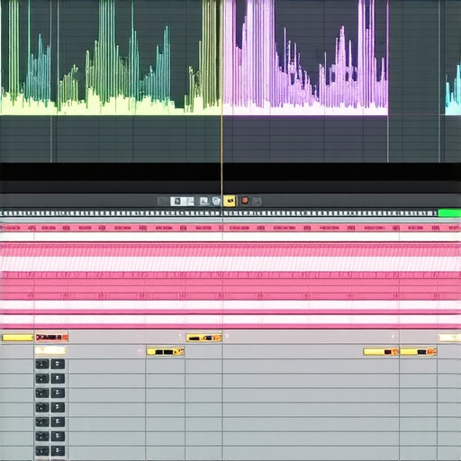 A detailed view of a video editing timeline showing the intricate Bezier curves used for professional speed ramping.