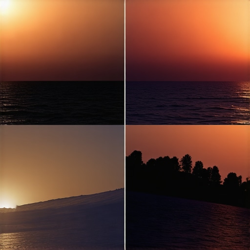 Bit-Depth Comparison in Professional Time-Lapse Grading A side-by-side comparison of 8-bit banding versus smooth 14-bit RAW gradients in a sunset time-lapse.