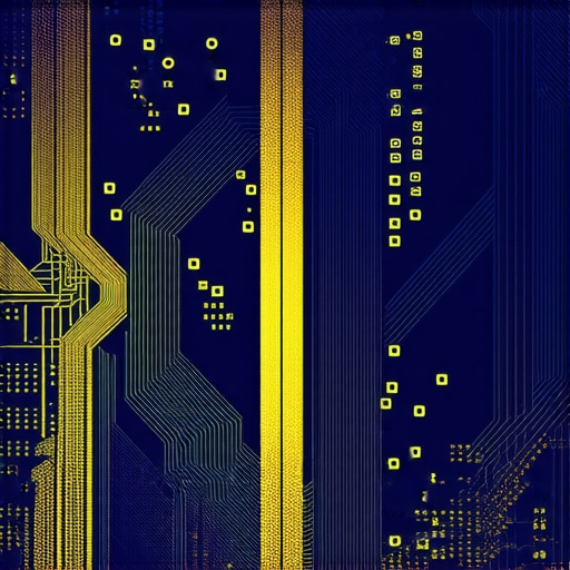 A detailed representation of a digital camera sensor depicting thermal noise and circuitry