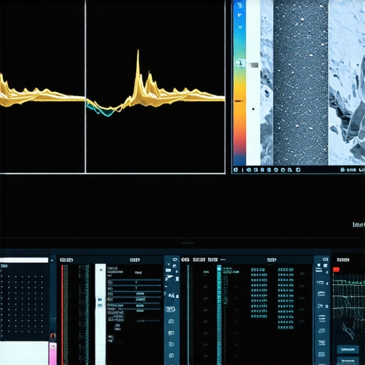 Comparing sensor textures in a professional color grading suite A side-by-side comparison of Sony and Canon footage on a professional grading monitor with grain analysis