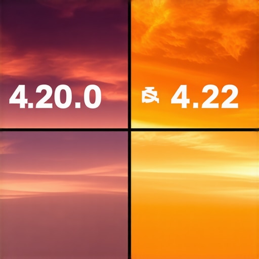 Visualizing the difference between 4:2:0 and 4:2:2 chroma subsampling on a sunset horizon.