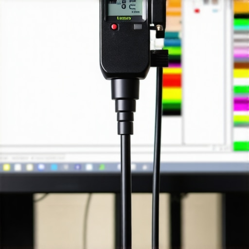 Hardware colorimeter calibrating a 10-bit monitor