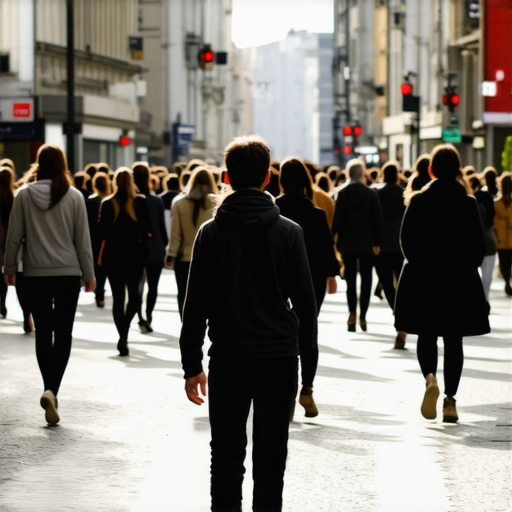 How to remove a person from a busy photo background