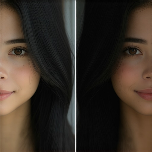 Comparison of 35mm vs 85mm lens compression in professional portraiture