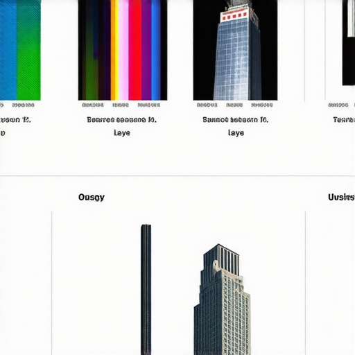 Professional Photoshop layer stack for architectural frequency separation