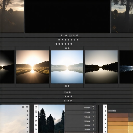 Matching Depth of Field for Realistic Composites Technical view of a video editing software interface used for focal plane and bokeh matching in visual effects.