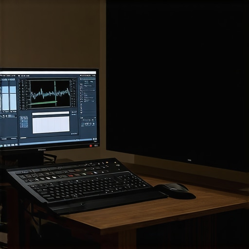 A hardware I/O device providing clean video signal to a reference monitor in an editing suite.