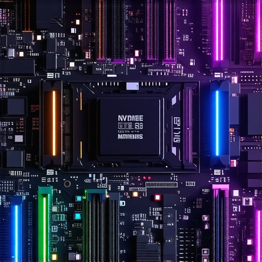 High-speed NVMe SSD for video editing workstation