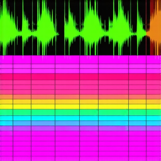Close-up of a digital audio workstation displaying a vocal waveform and dynamic EQ adjustments.