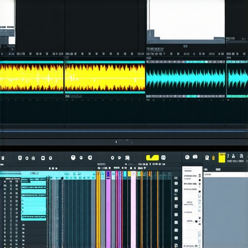 A close-up of a video editing screen with a waveform monitor showing light intensity fluctuations.