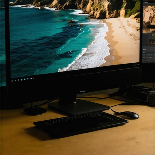 A video editor adjusting motion blur and cinematic pans on a high-end workstation.