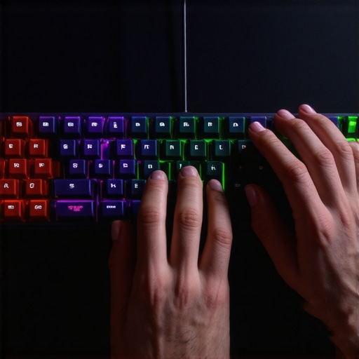 Close-up of a specialized video editing keyboard and jog wheel used for synchronizing audio and video.