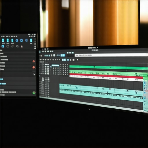 Professional Node-Based Motion Blur Refinement A professional video editing setup showing complex nodes for alpha channel and motion blur adjustment.