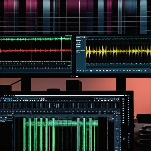 Close up of a digital audio workstation showing frequency spectrum and EQ adjustments for vocal clarity.