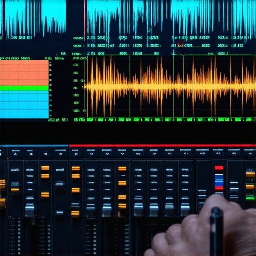A digital audio workstation displaying a spectral frequency analyzer identifying boxy resonances in a vocal track.