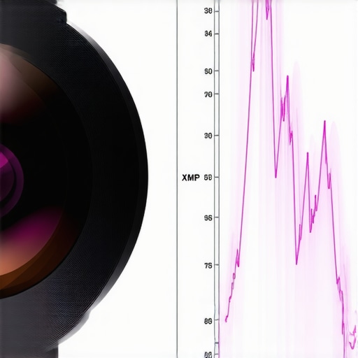 Technical comparison of mechanical lens breathing and digital metadata ramping Close up of camera lens and digital metadata curves for professional time-lapse editing.