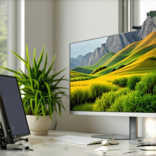 The specific monitor settings for accurate photo editing