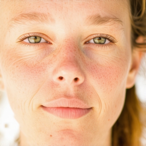 The trick for natural skin retouching in harsh sunlight