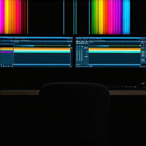 Professional editing software showing motion tracking paths and vector mask points on a subject's edge.