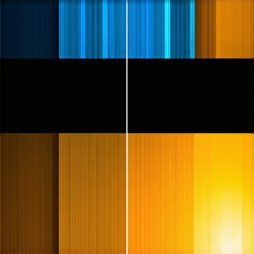 A side-by-side demonstration of color banding in 8-bit video versus smooth transitions in 10-bit video.