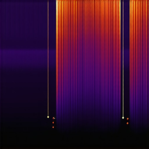 Spectrogram showing the impact of linear phase EQ on audio transients and low-end clarity.