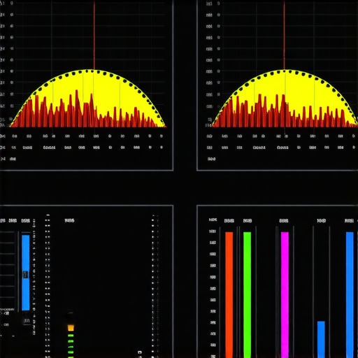A screenshot of a multiband compressor plugin showing frequency isolation for professional audio editing.