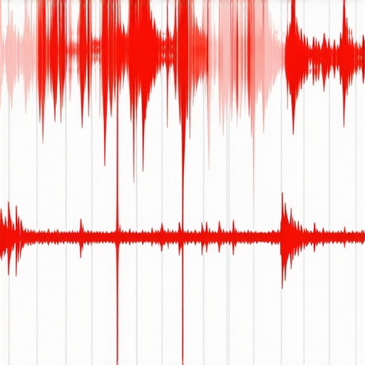 Close-up of a video editing timeline showing audio-visual sync errors caused by variable frame rates.