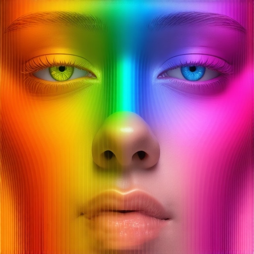 Visualizing the 3D Color Gamut for Skin Tone Accuracy A 3D representation of color space showing how skin tones sit within a mathematical gamut.