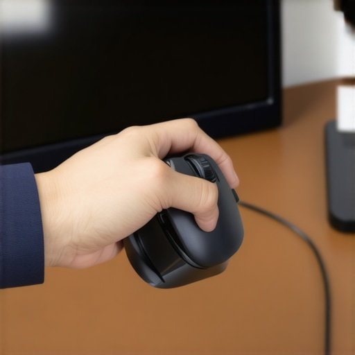 Why a vertical mouse is better for long masking sessions